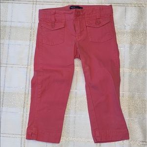 GapKids girls size 5 slim pink pants. EUC
